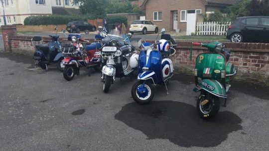 1st Meeting for the Selsey Scooter Club